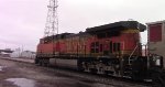 BNSF coal train DPU